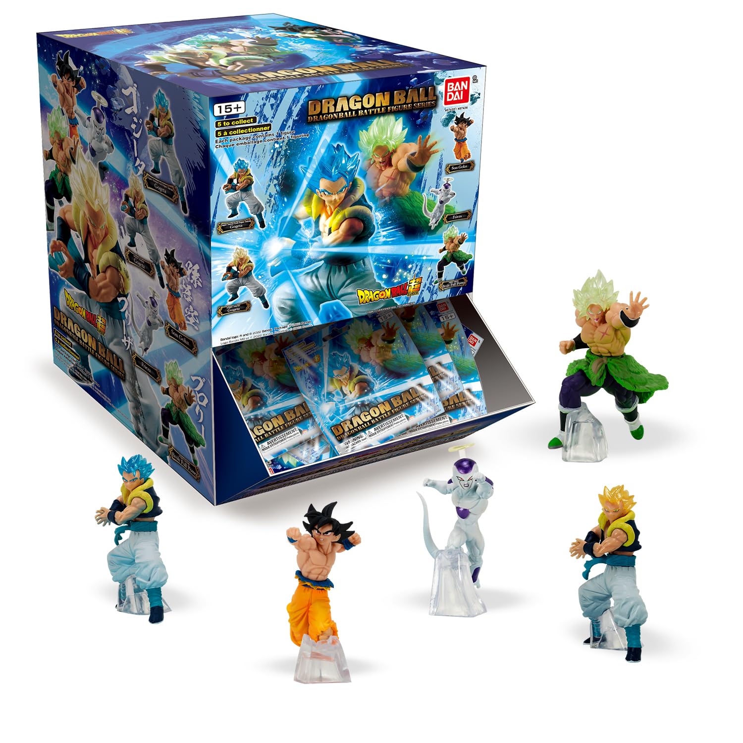 Foto 2 pulgar | Figura Bandai Dragon Ball Super Posed Battle De 2.5 Pulgadas Con Soporte - Venta Internacional.