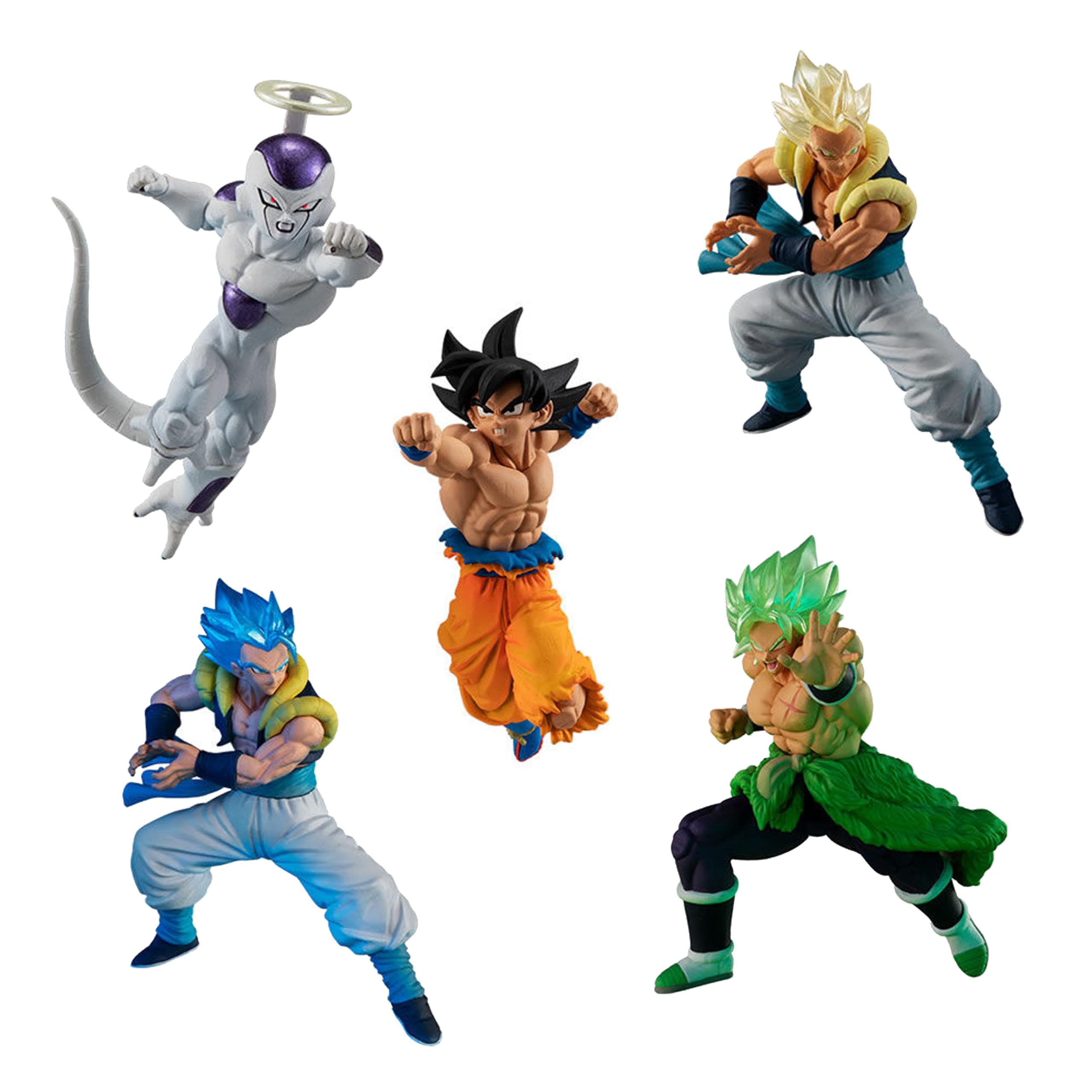 Foto 3 pulgar | Figura Bandai Dragon Ball Super Posed Battle De 2.5 Pulgadas Con Soporte - Venta Internacional.