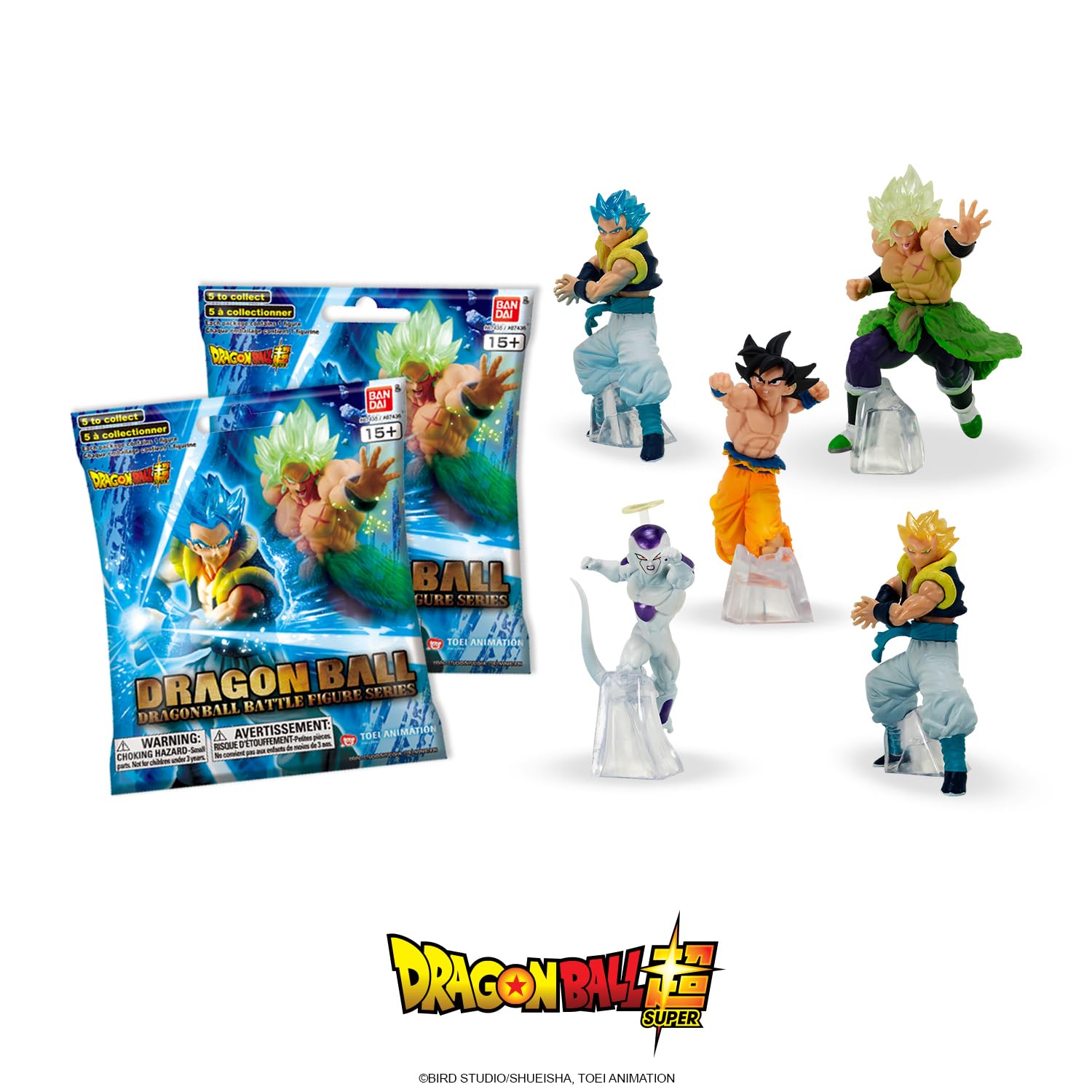 Foto 6 pulgar | Figura Bandai Dragon Ball Super Posed Battle De 2.5 Pulgadas Con Soporte - Venta Internacional.