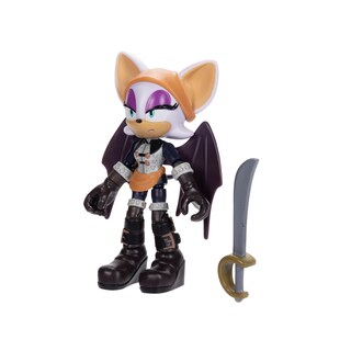 Foto 2 | Figura De Acción Sonic Prime Baton Rouge De 5 Pulgadas Con 15 Articulaciones - Venta Internacional.