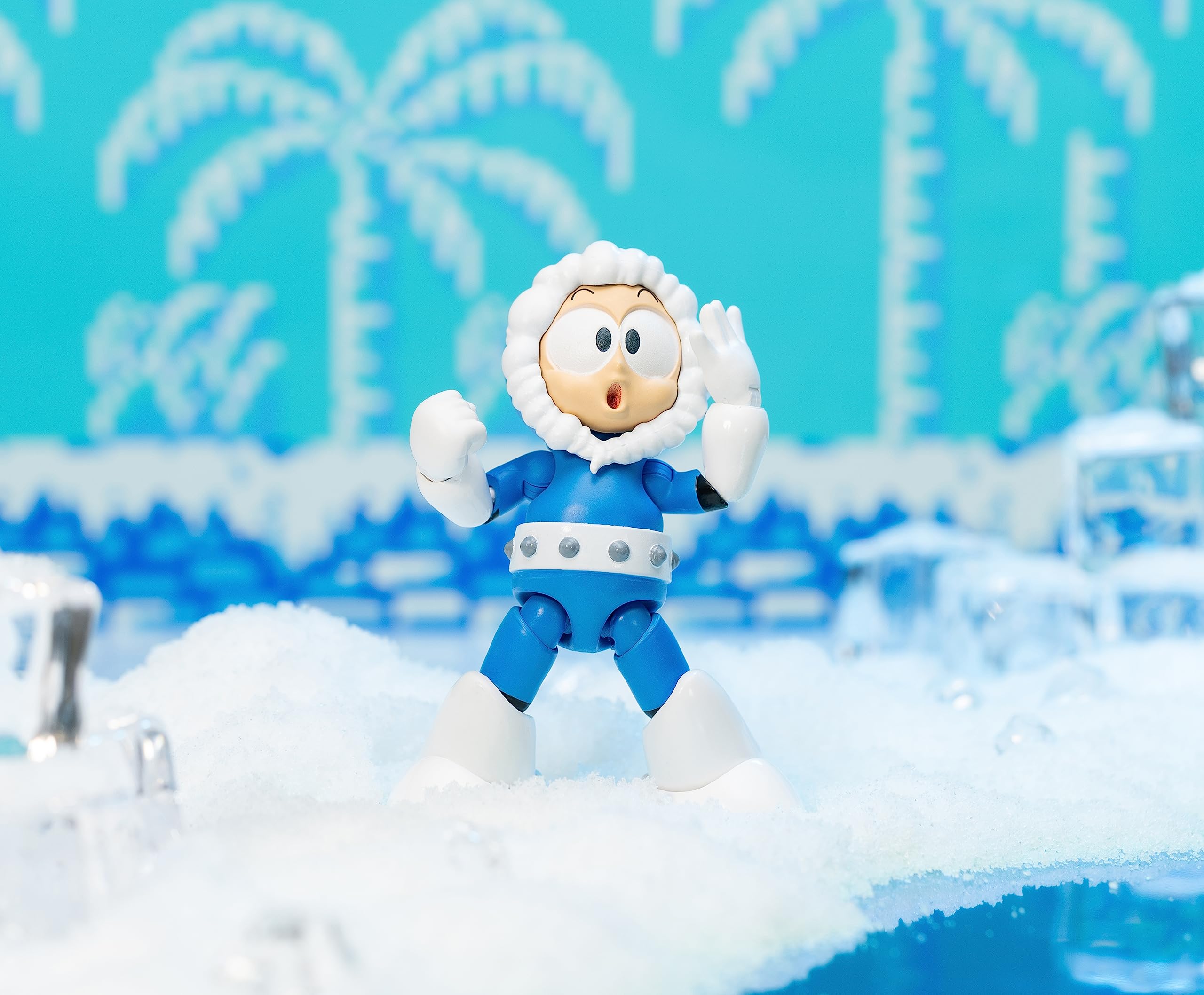 Foto 3 pulgar | Figura De Acción Jada Toys Mega Man 4 Ice Man 10 Cm De Altura - Venta Internacional.