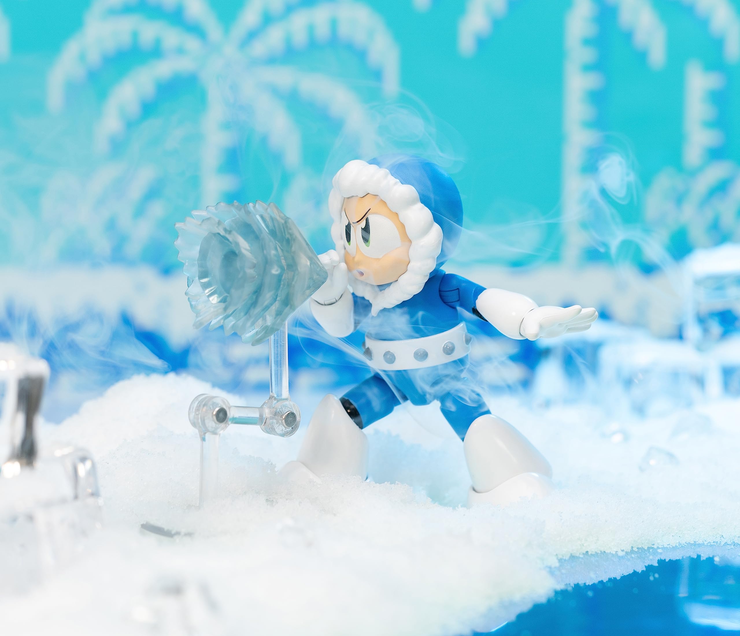 Foto 4 pulgar | Figura De Acción Jada Toys Mega Man 4 Ice Man 10 Cm De Altura - Venta Internacional.