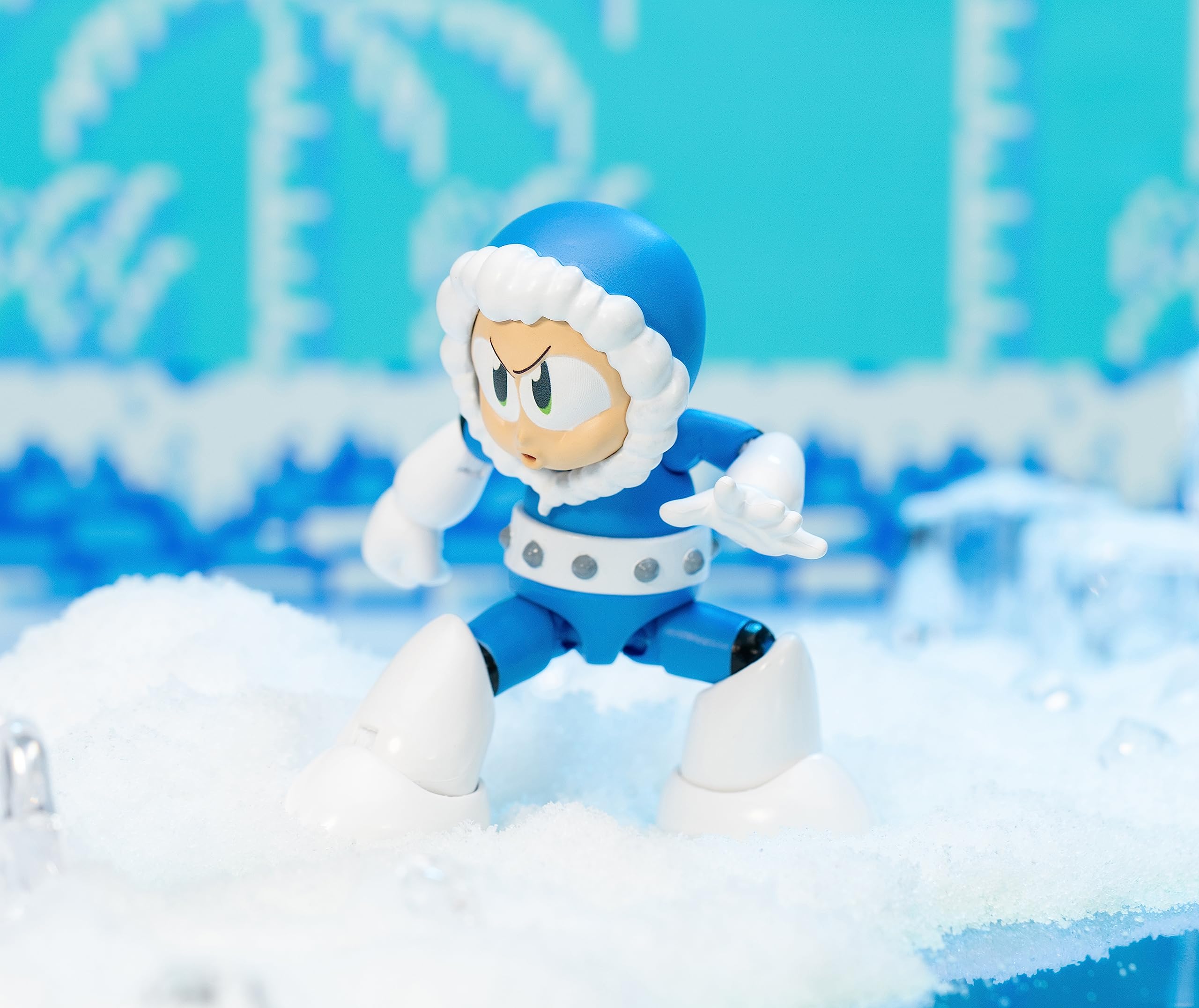 Foto 5 pulgar | Figura De Acción Jada Toys Mega Man 4 Ice Man 10 Cm De Altura - Venta Internacional.