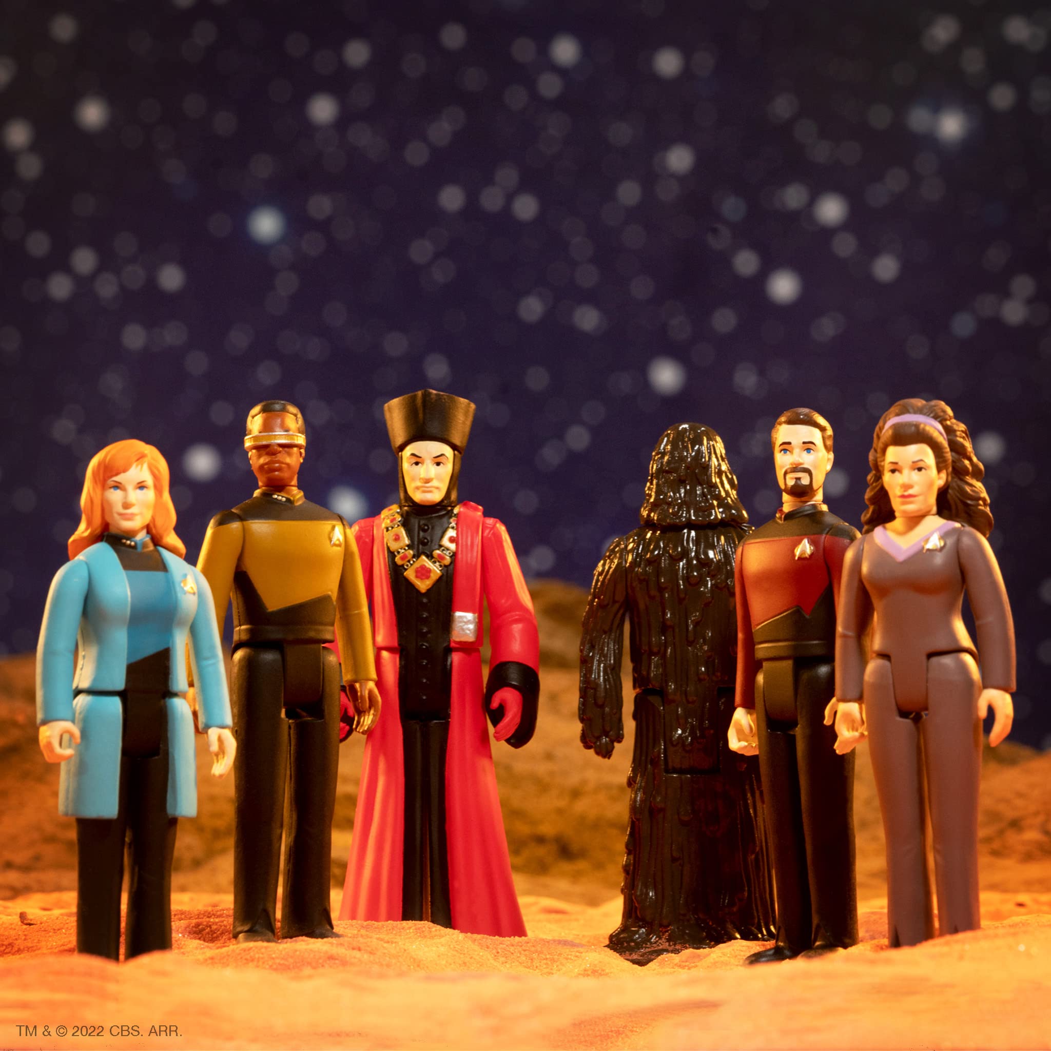 Foto 8 pulgar | Figura De Acción Super7 Star Trek Next Generation Riker W2 - Venta Internacional.