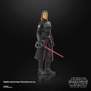 Foto 3 | Figuras De Acción Star Wars The Black Series Inquisitor 4th Sister Y Obi-wan Kenobi 15 Cm - Venta Internacional.