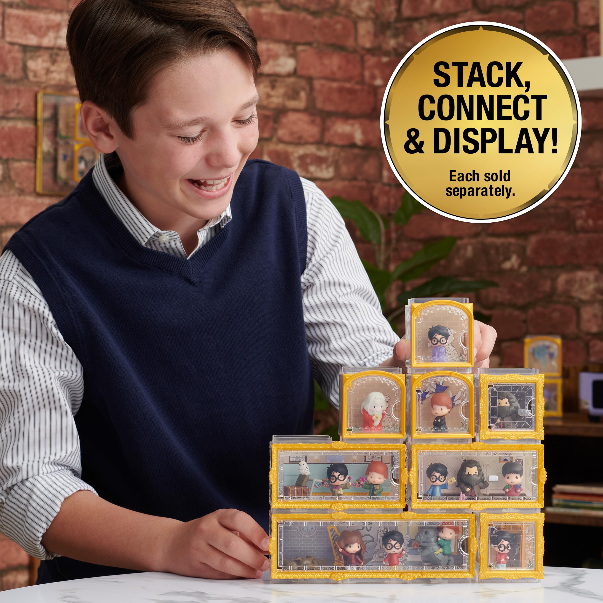 Foto 2 | Set De Regalo Wizarding World Harry Potter Micro Magical Moments - Venta Internacional.