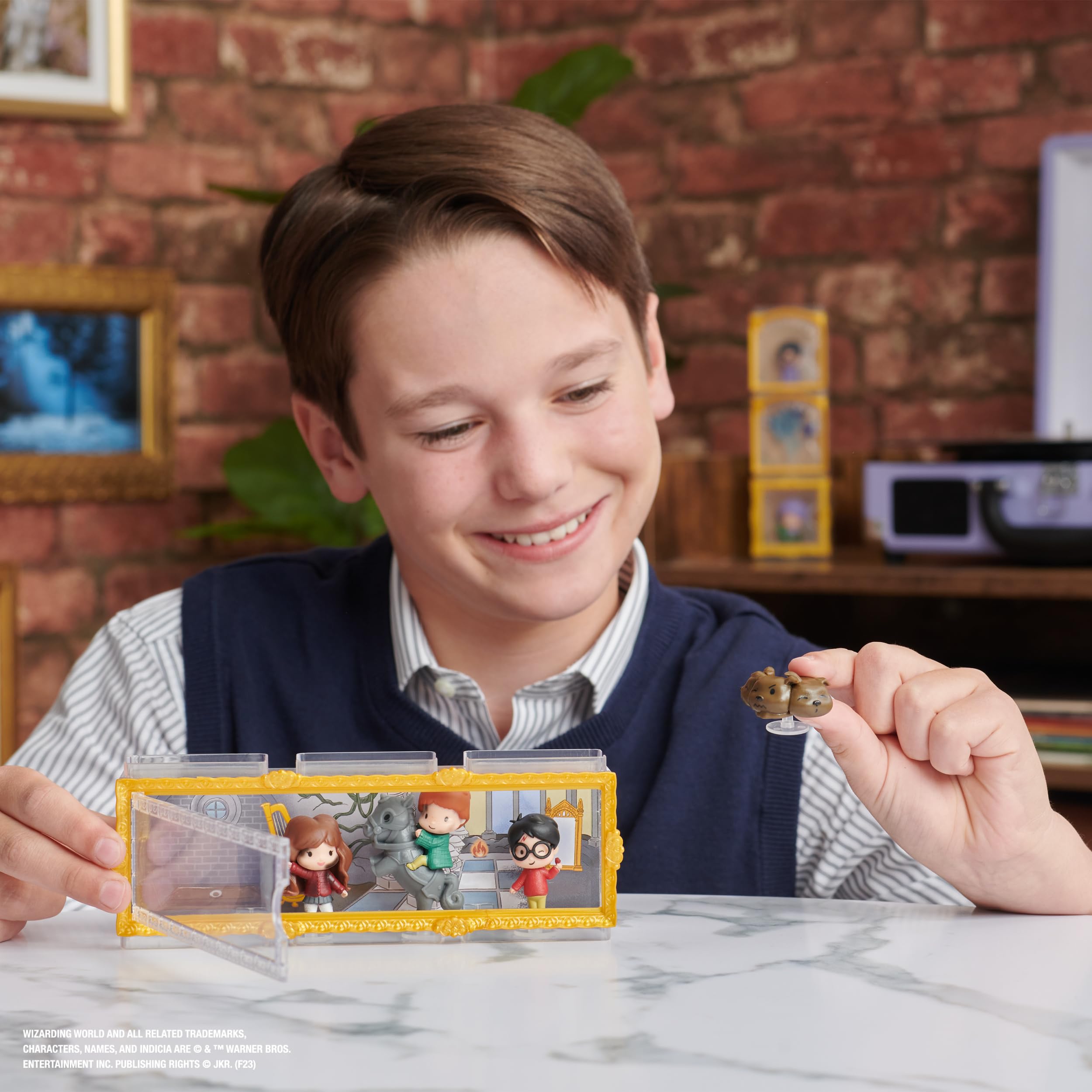 Foto 5 | Set De Regalo Wizarding World Harry Potter Micro Magical Moments - Venta Internacional.