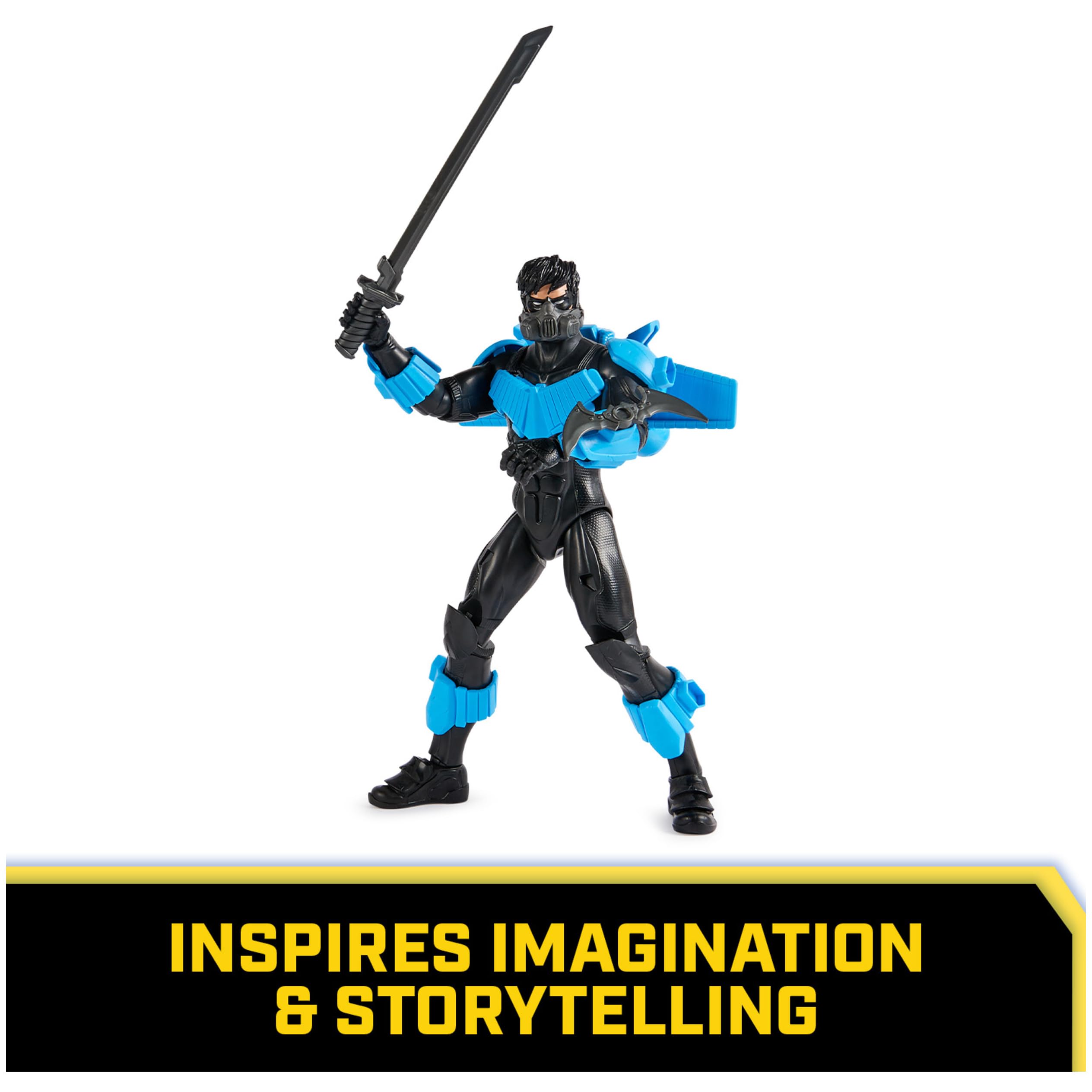 Foto 6 pulgar | Figura De Acción Dc Comics Batman Adventures Nightwing 30 Cm - Venta Internacional.