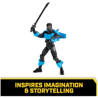 Foto 5 | Figura De Acción Dc Comics Batman Adventures Nightwing 30 Cm - Venta Internacional.