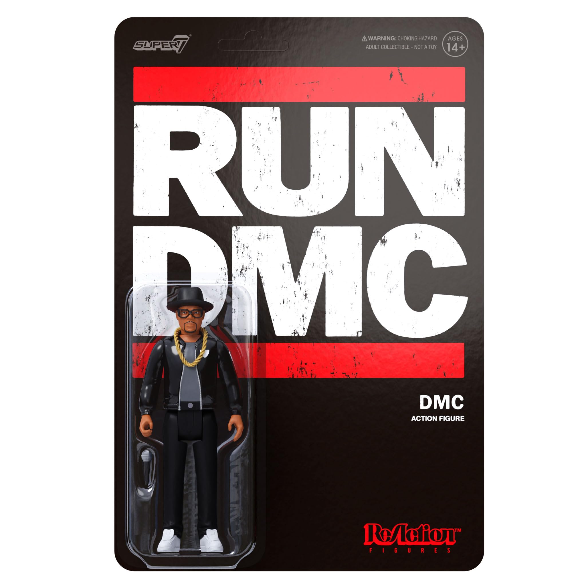 Figura De Acción Super7 Run Dmc Darryl Dmc Mcdaniels 9,5 Cm - Venta Internacional.
