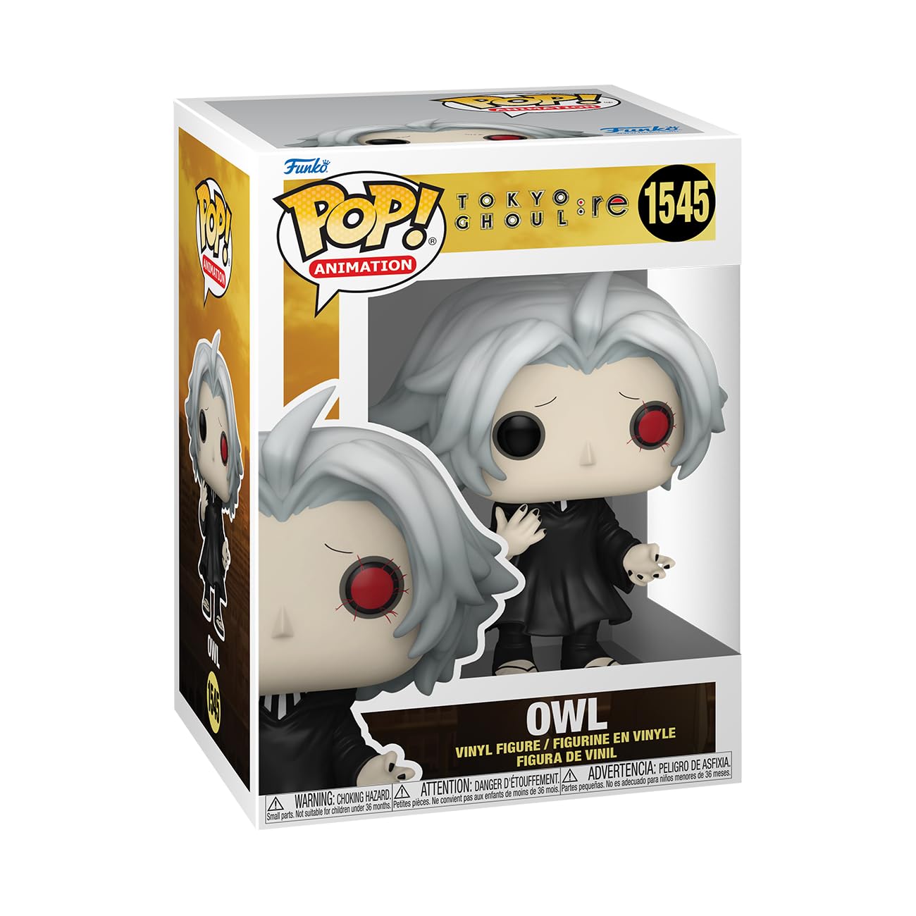 Foto 2 pulgar | Figura Funko Pop! Animación Tokyo Ghoul:re - Owl 10.5 Cm - Venta Internacional.