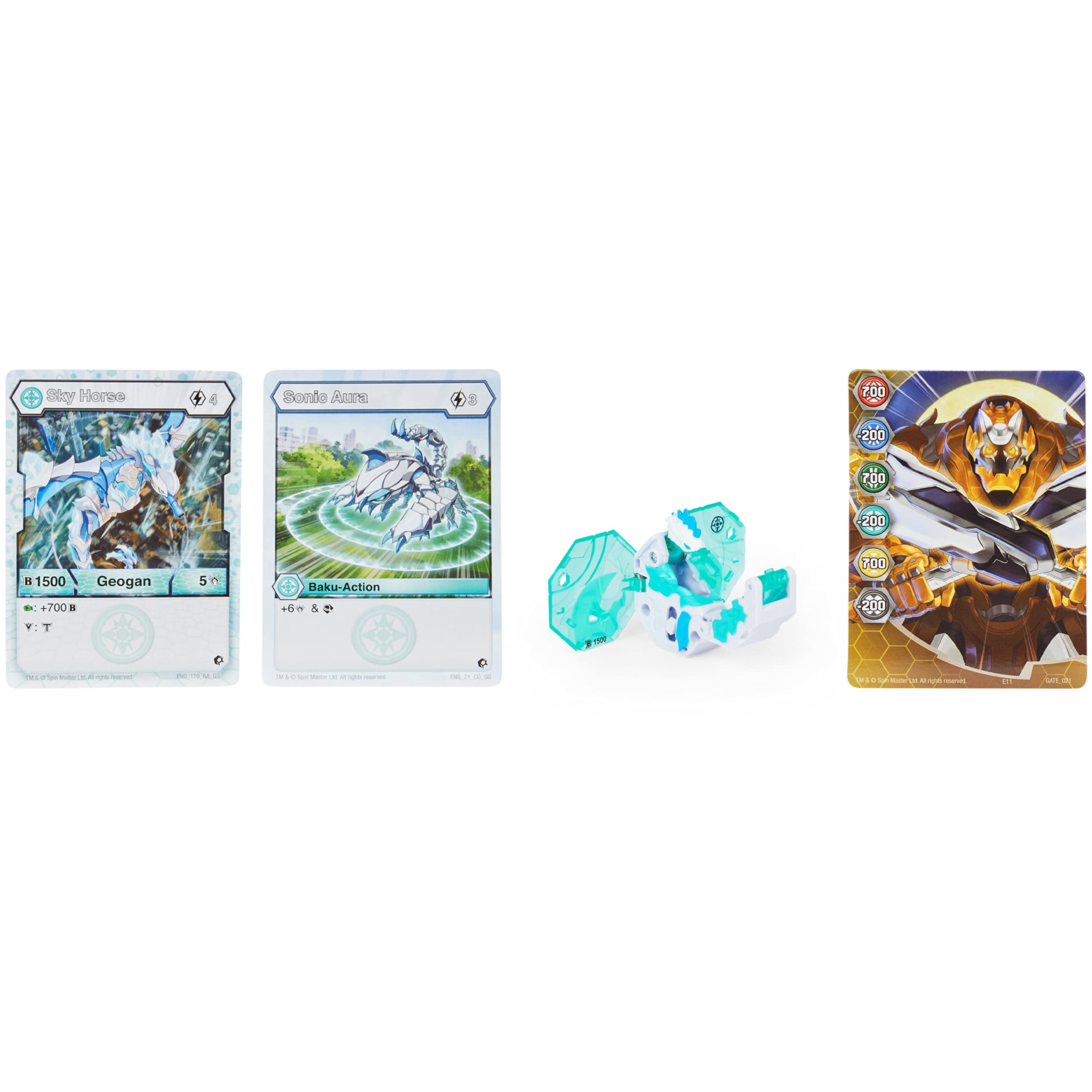 Foto 3 pulgar | Figura De Acción Bakugan Geogan Viperagon Con Cartas Coleccionables - Venta Internacional.