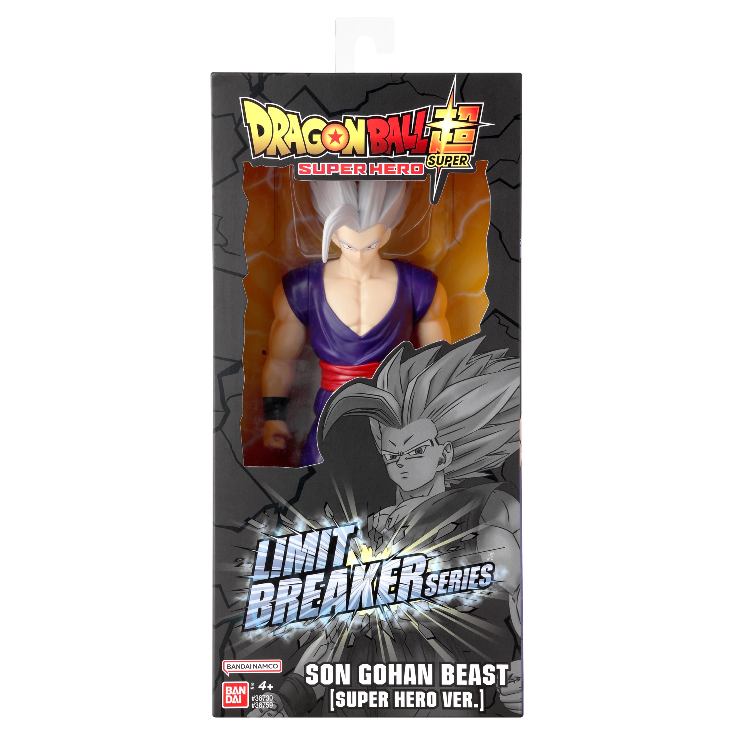 Foto 5 pulgar | Figura De Acción Dragon Ball Super Limit Breaker 30 Cm Gohan - Venta Internacional.