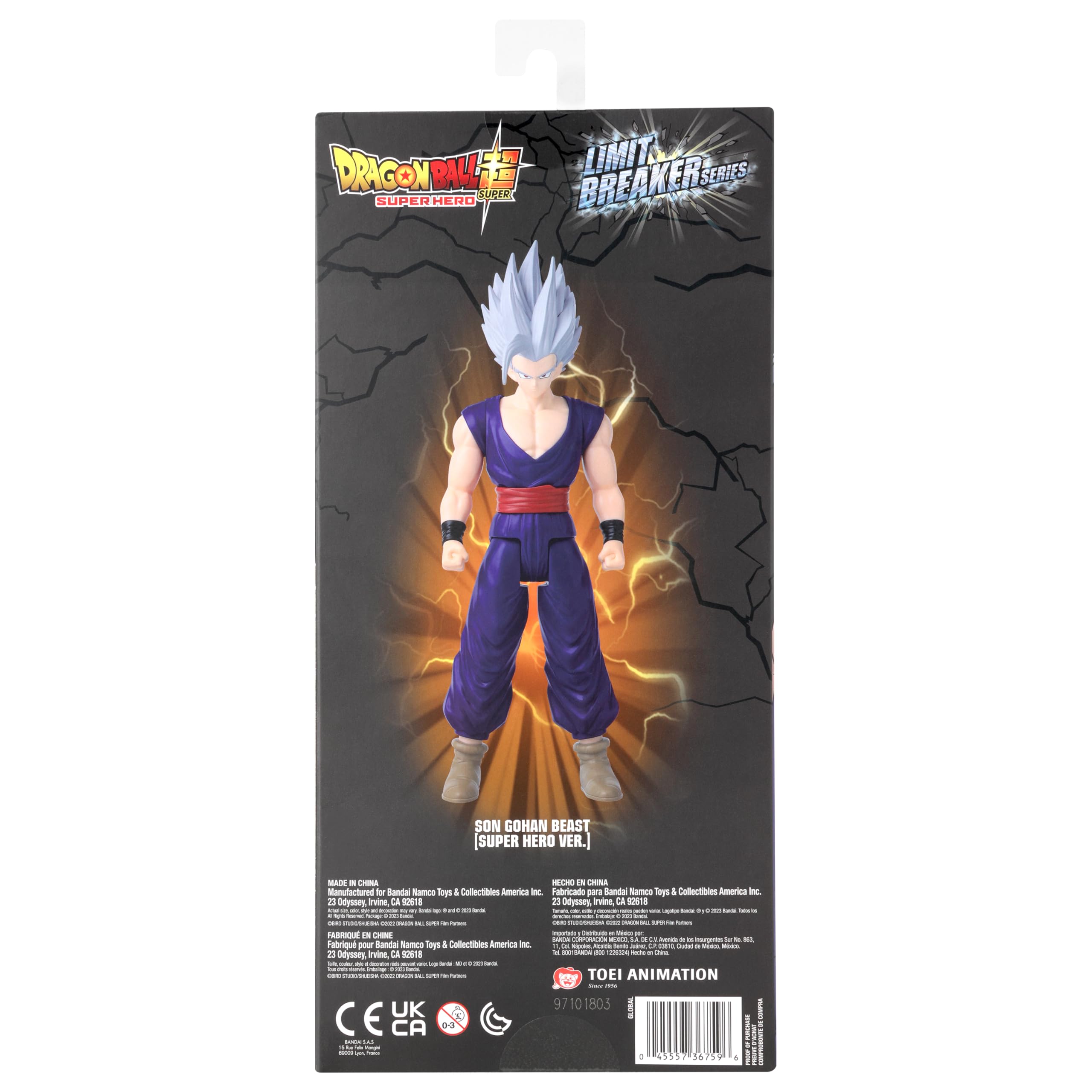 Foto 6 pulgar | Figura De Acción Dragon Ball Super Limit Breaker 30 Cm Gohan - Venta Internacional.