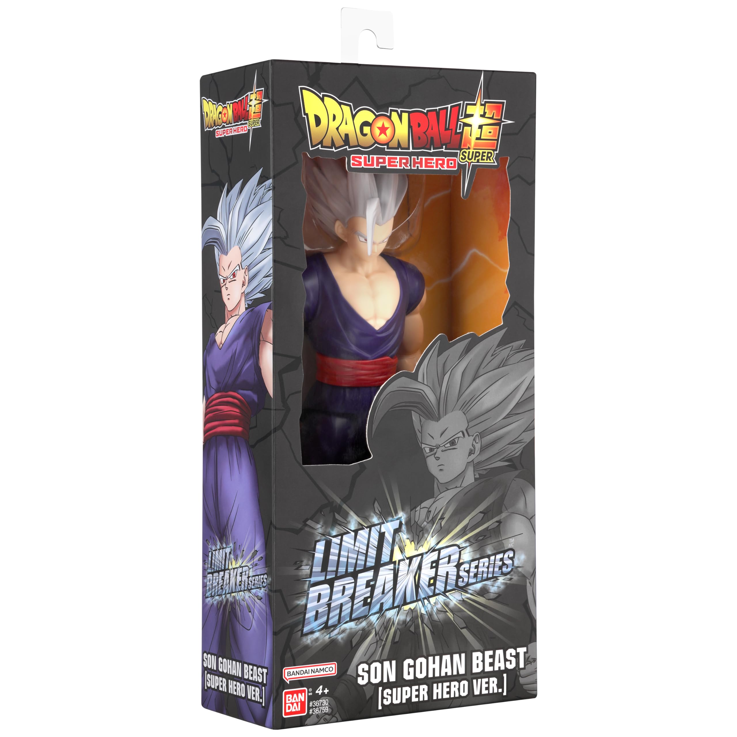 Foto 8 pulgar | Figura De Acción Dragon Ball Super Limit Breaker 30 Cm Gohan - Venta Internacional.