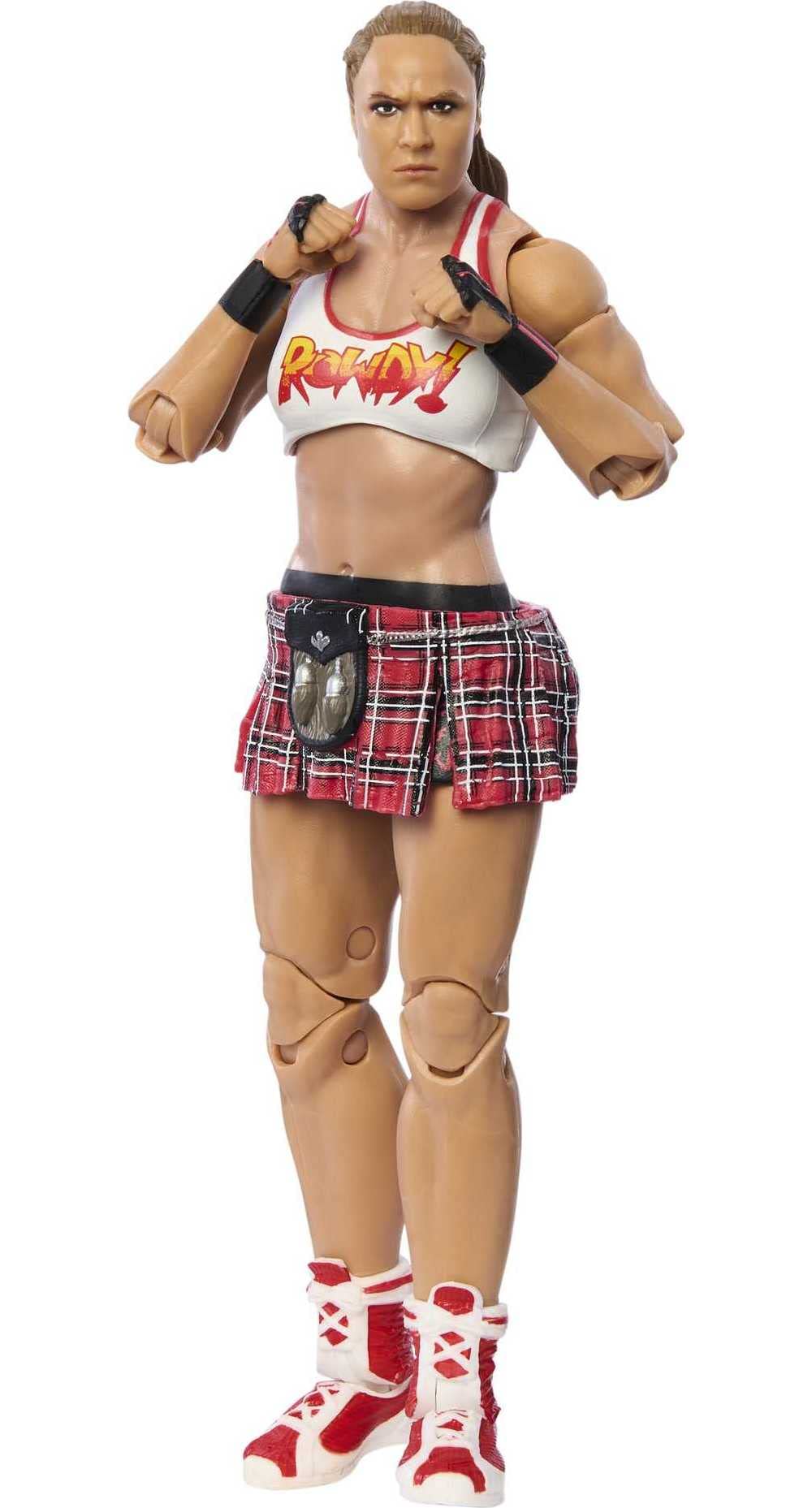 Foto 5 pulgar | Figura de Acción Mattel WWE Ronda Rousey Top Picks Elite de 6 Pulgadas con Accesorios Intercambiables - Venta Intern