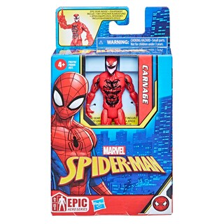 Foto 5 | Figura De Acción Marvel Spider-man Epic Hero Series Carnage - Venta Internacional.