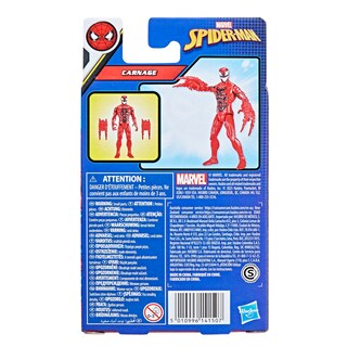 Foto 6 | Figura De Acción Marvel Spider-man Epic Hero Series Carnage - Venta Internacional.