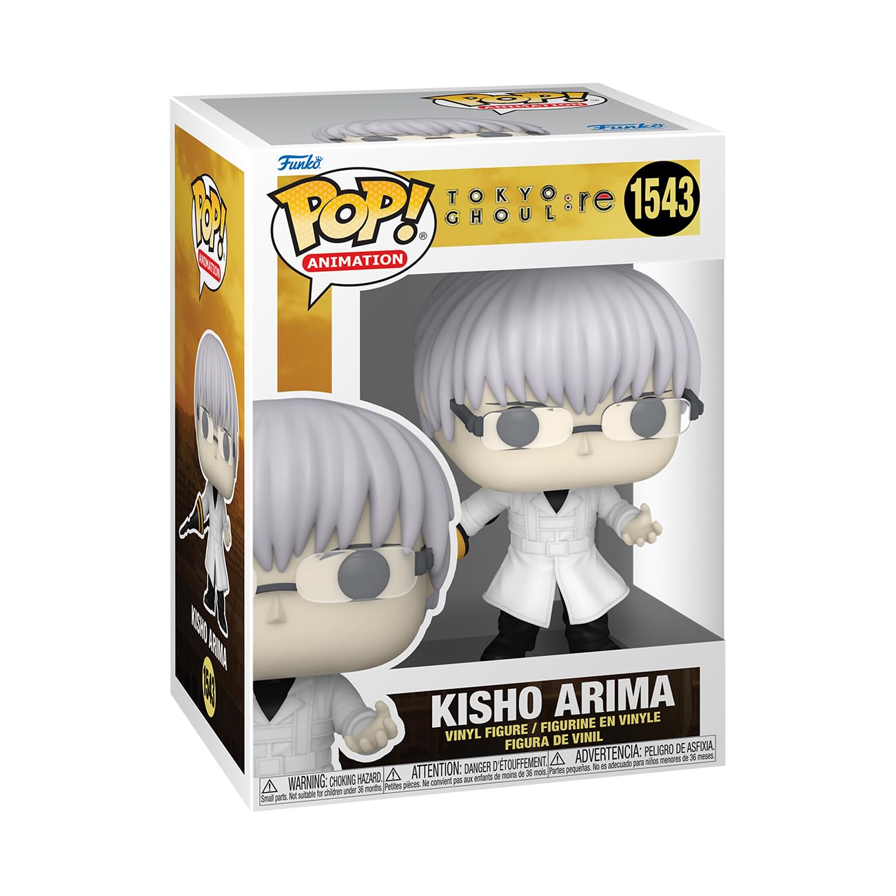 Foto 2 pulgar | Figura Funko Pop! Animación: Tokyo Ghoul: Re Kisho Arima - Venta Internacional.