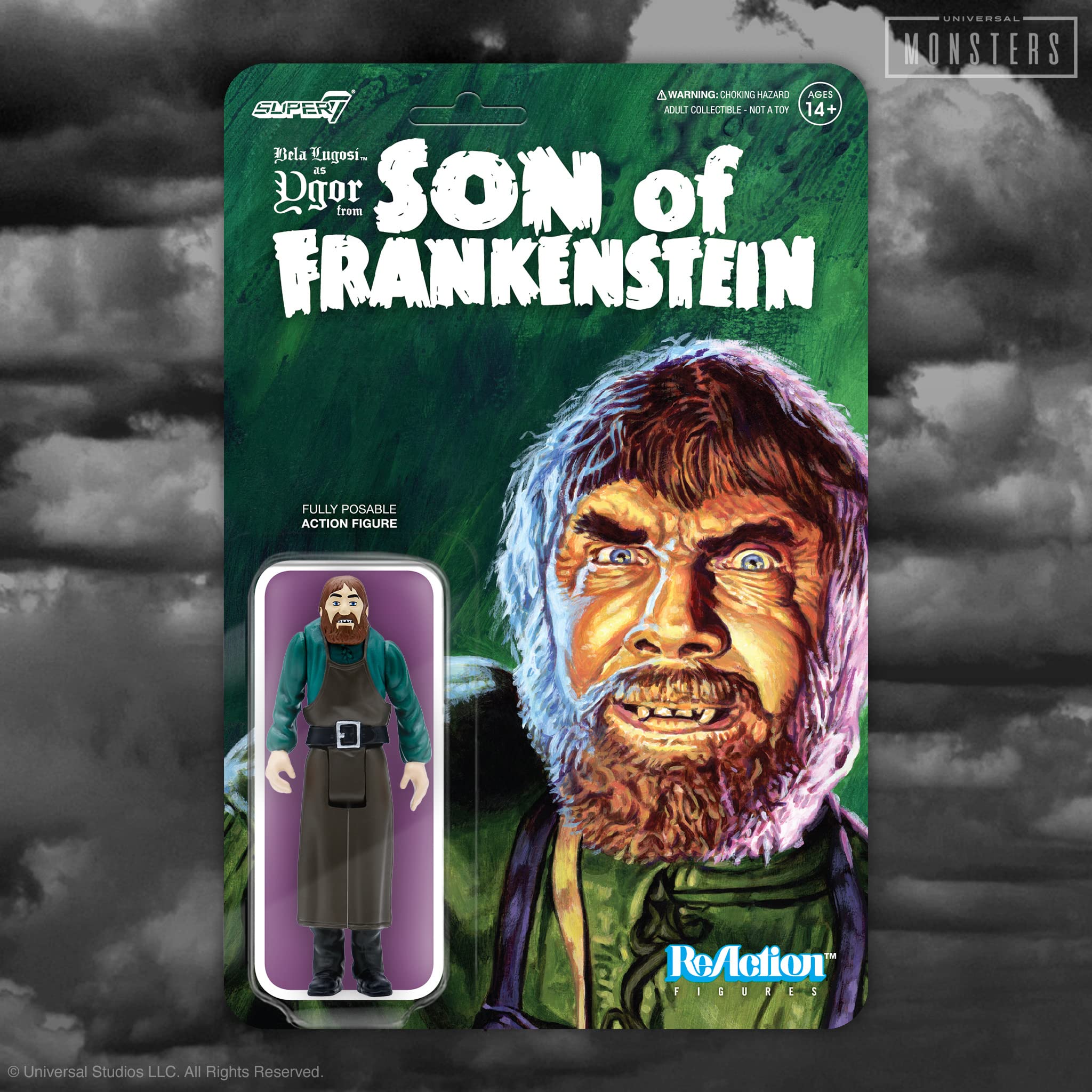 Foto 6 pulgar | Figura De Acción Super7 Universal Monsters Son Of Frankenstein - Venta Internacional.
