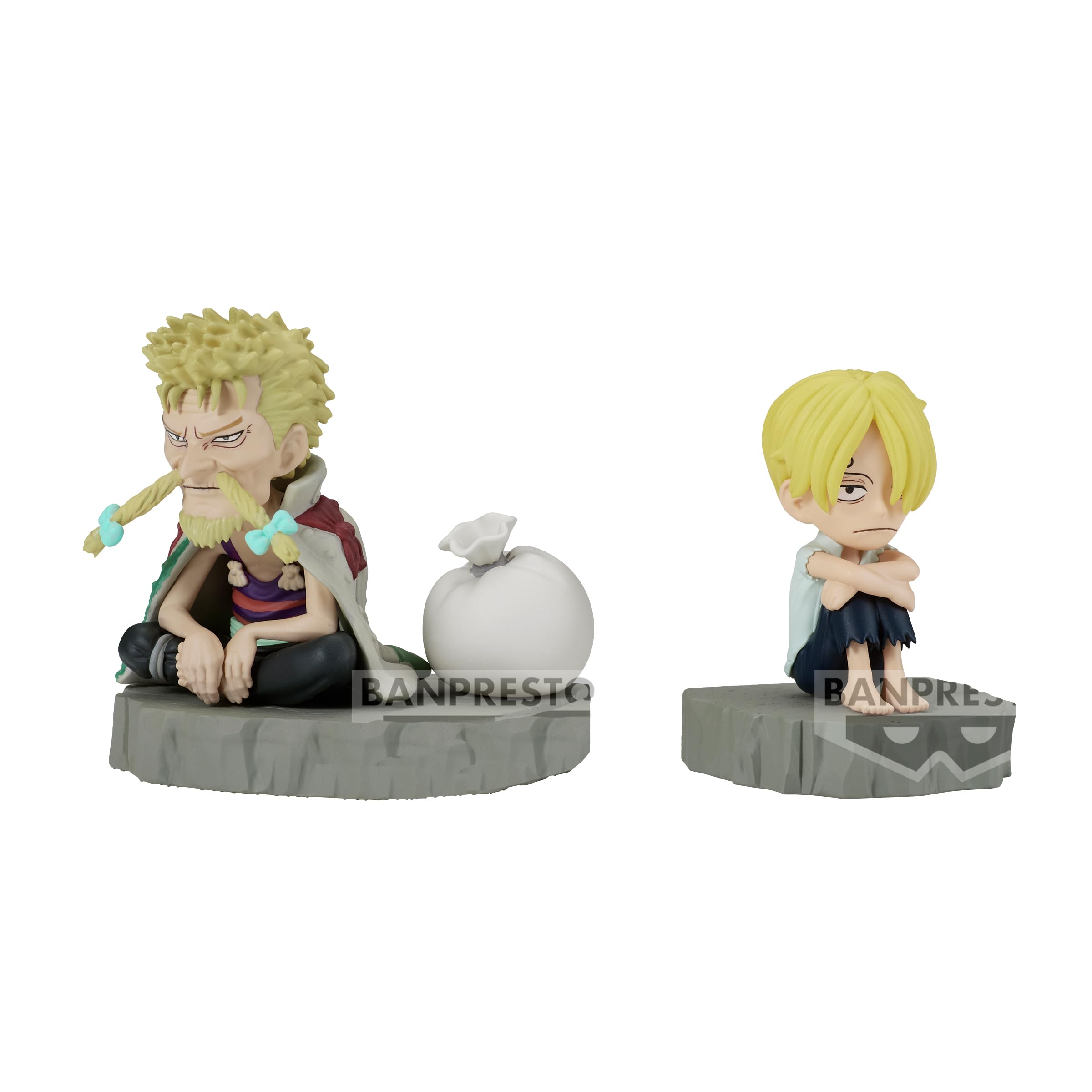 Figura De Colección Banpresto One Piece Log Stories Sanji & Zeff - Venta Internacional.