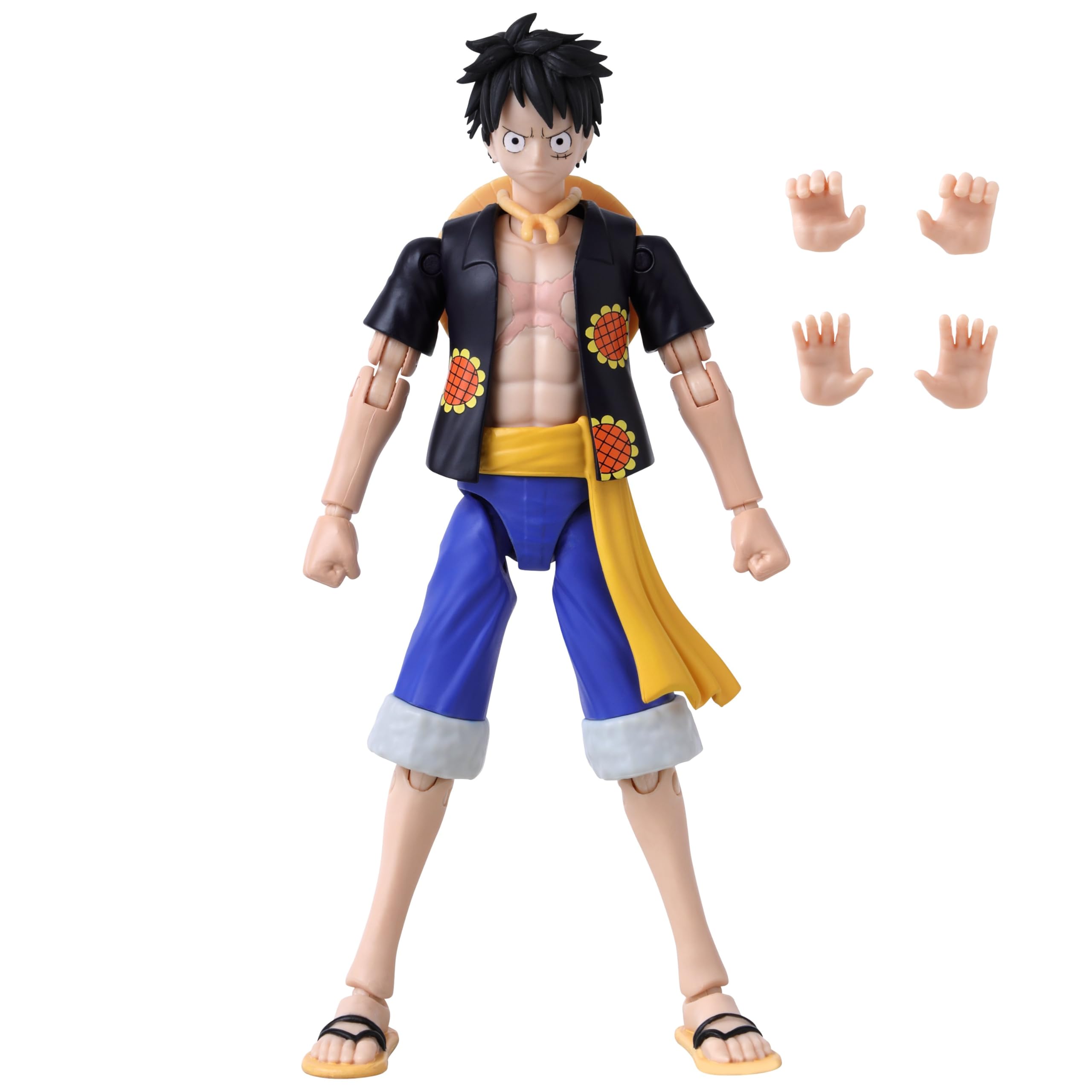 Foto 6 pulgar | Figura De Acción Anime Heroes One Piece Monkey D. Luffy Dressrosa - Venta Internacional.