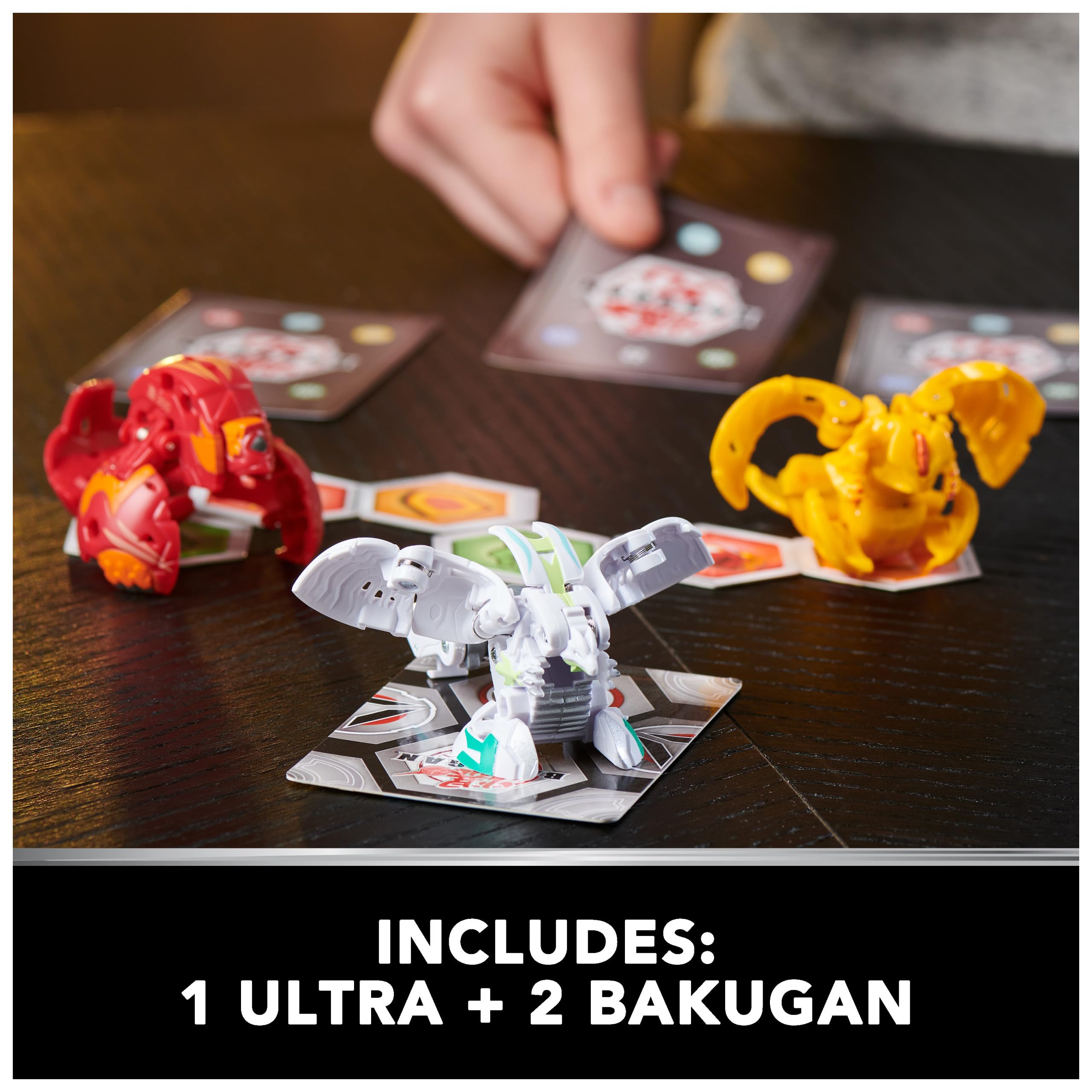 Foto 4 pulgar | Figuras De Acción Bakugan Legends Starter, Paquete De 3 Unidades Gorthion Ultra - Venta Internacional.