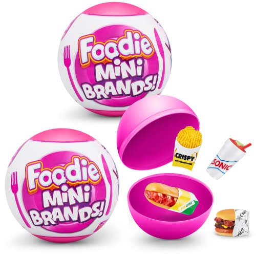 Pack De 2 Minimarcas Zuru De Toy 5 Surprise Foodie - Venta Internacional.