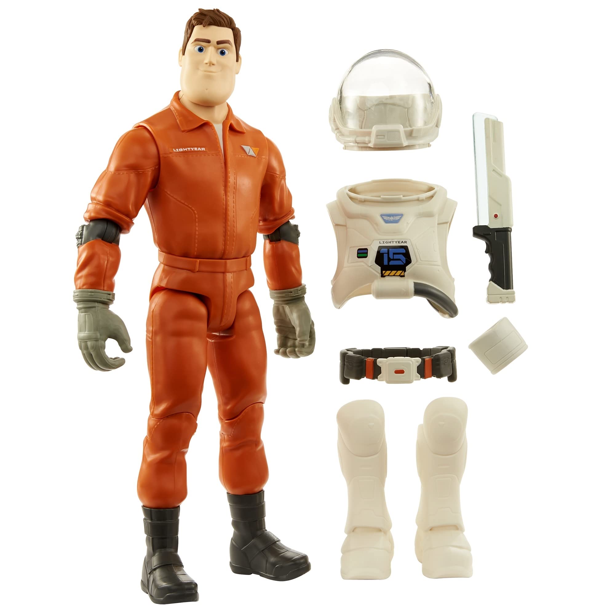 Foto 6 | Figura De Acción Mattel Disney Pixar Lightyear Buzz 11.6 Pulgadas - Venta Internacional.