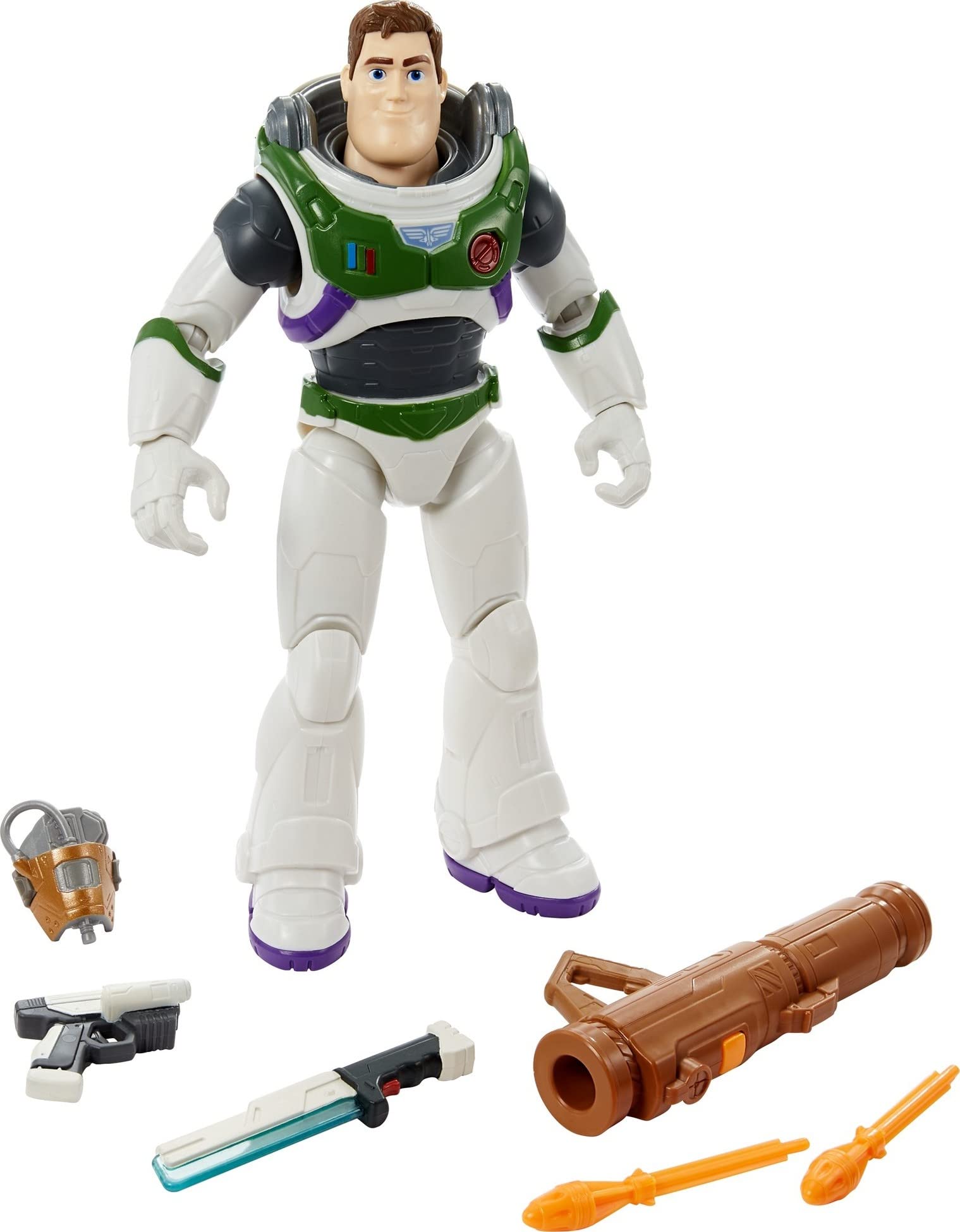 Foto 2 pulgar | Figura De Acción Mattel Disney Pixar Lightyear Buzz 30 Cm Con Acc - Venta Internacional.