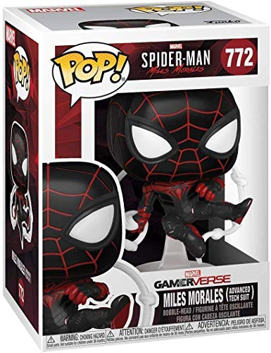 Foto 5 pulgar | Figura De Vinilo De Spider-man Miles Morales Advanced Tech S - Venta Internacional.