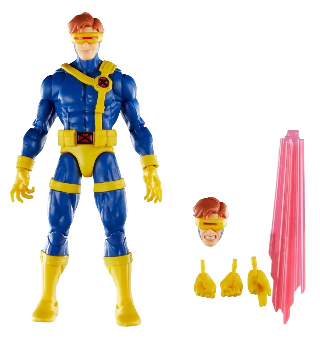 Cyclops - X-men 97 Marvel Legends - Escala 6 Pulgadas W2 Amarillo Azul