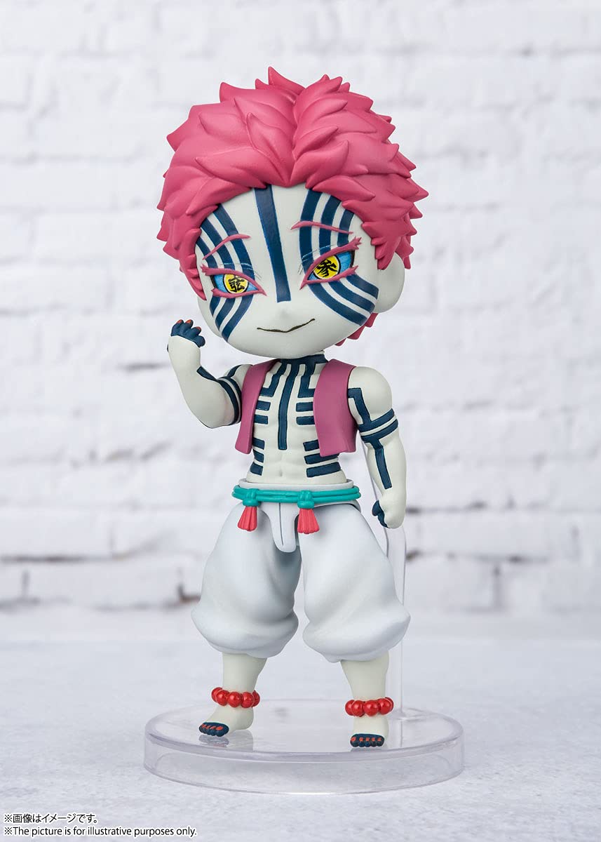 Foto 6 pulgar | Figura De Acción Tamashii Nations Demon Slayer Akaza - Venta Internacional.