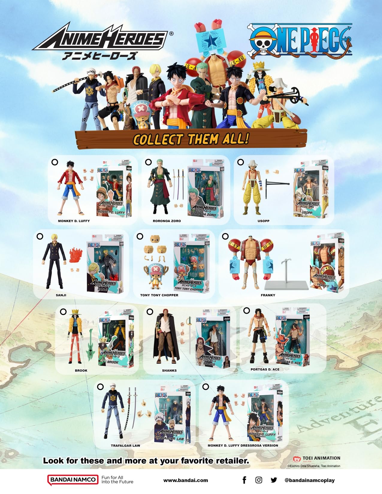 Foto 6 | Figura De Acción Anime Heroes One Piece Usopp - Venta Internacional.