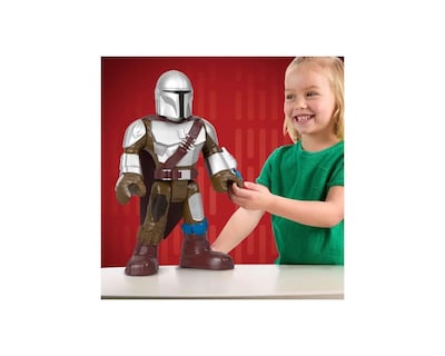 Foto 4 | Figura De Acción Fisher-price Imaginext Star Wars The Mandalorian - Venta Internacional.
