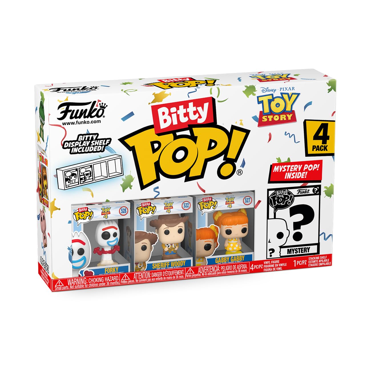 Foto 4 pulgar | Paquete De 4 Minijuguetes Coleccionables Funko Bitty Pop! Toy Story - Venta Internacional.