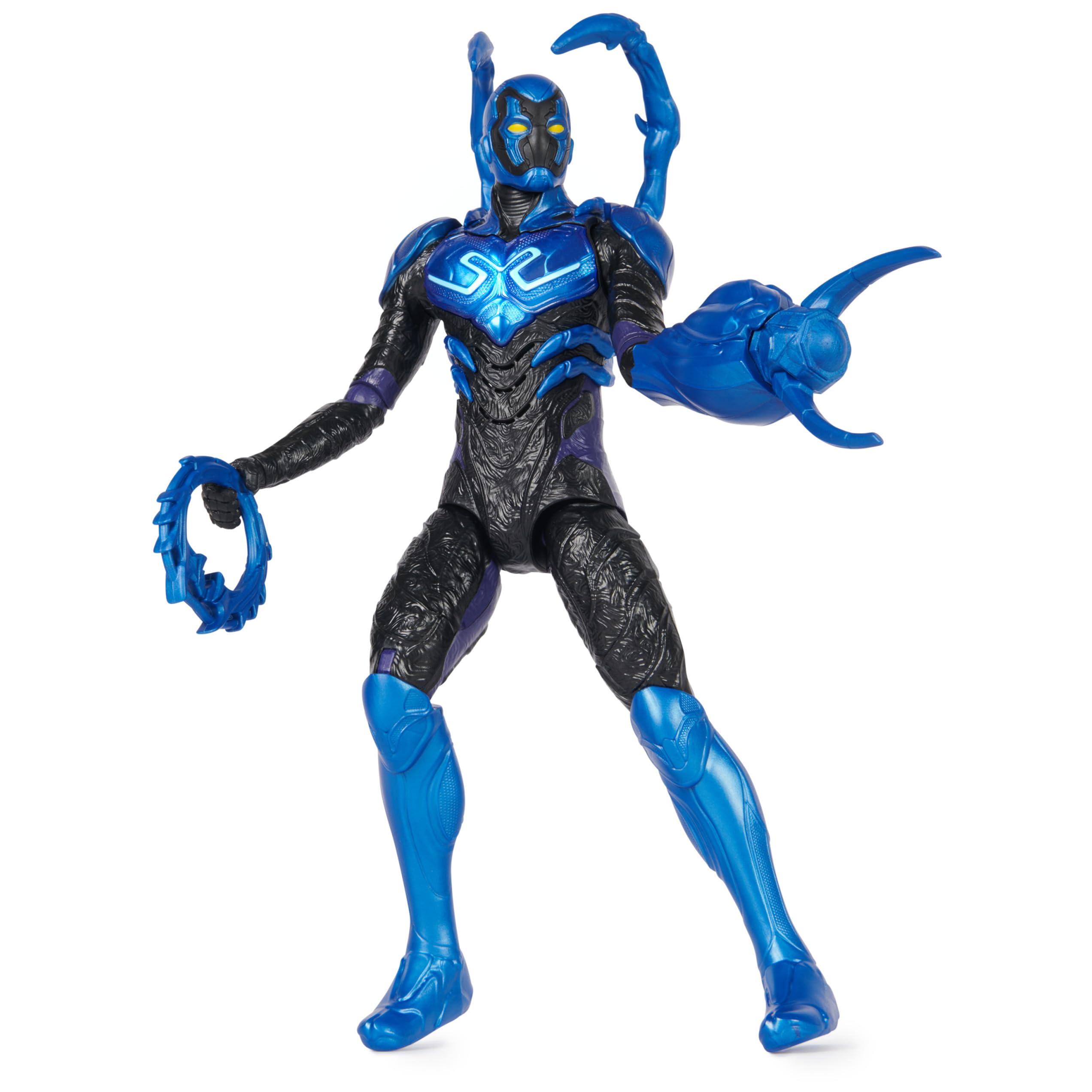 Foto 2 pulgar | Figura De Acción Dc Comics Battle-mode Blue Beetle De 30 Cm Con Acc - Venta Internacional.