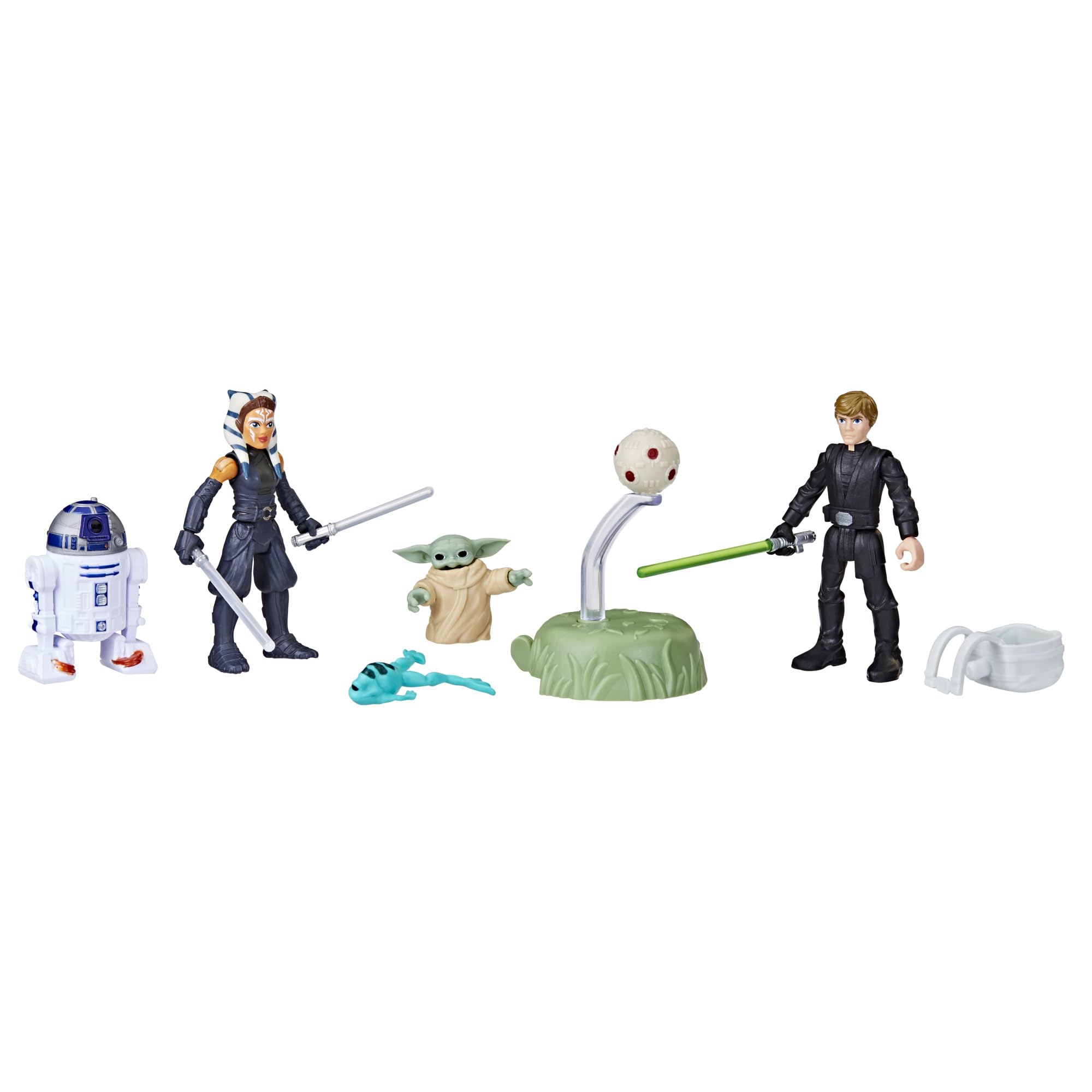 Foto 2 pulgar | Set De Figuras De Acción Star Wars Mission Fleet Grogu De 6,5 Cm Con 4 Figuras Y 7 Accesorios - Venta Internacional.
