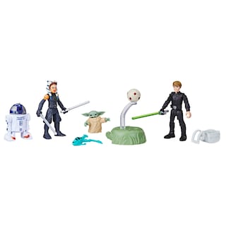 Foto 1 | Set De Figuras De Acción Star Wars Mission Fleet Grogu De 6,5 Cm Con 4 Figuras Y 7 Accesorios - Venta Internacional.