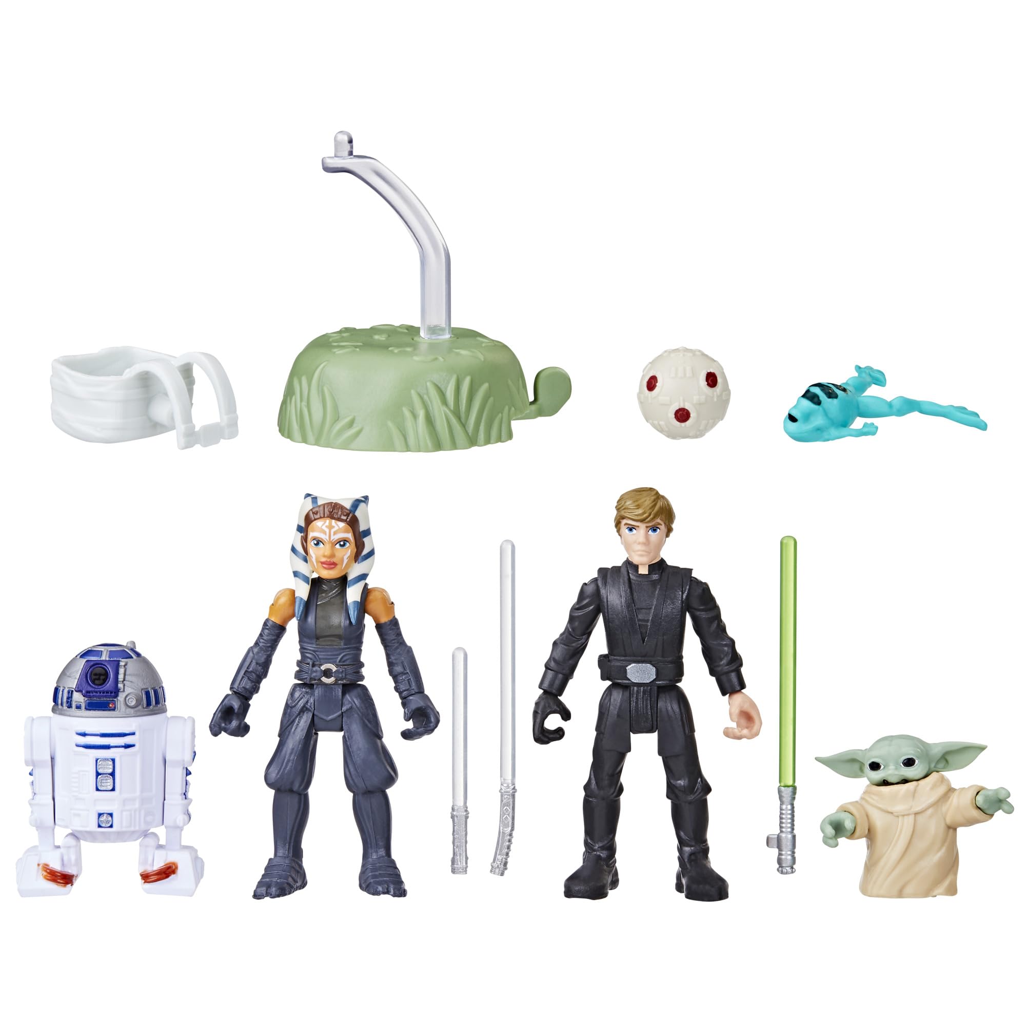 Foto 3 pulgar | Set De Figuras De Acción Star Wars Mission Fleet Grogu De 6,5 Cm Con 4 Figuras Y 7 Accesorios - Venta Internacional.