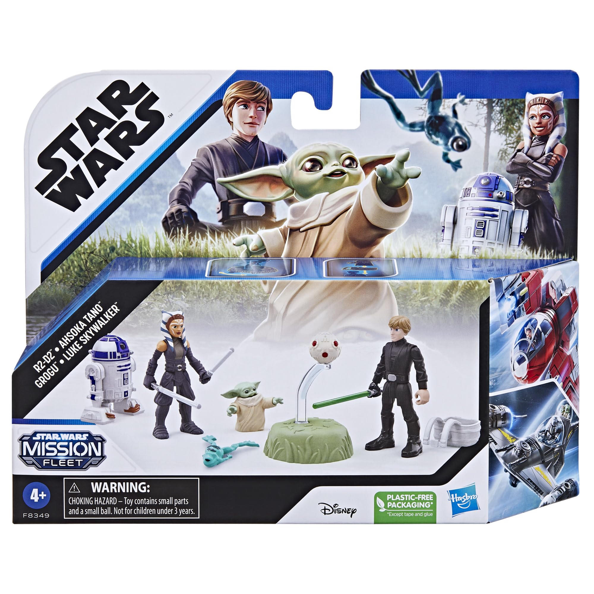 Foto 5 pulgar | Set De Figuras De Acción Star Wars Mission Fleet Grogu De 6,5 Cm Con 4 Figuras Y 7 Accesorios - Venta Internacional.