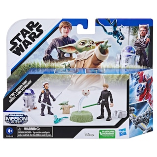 Foto 4 | Set De Figuras De Acción Star Wars Mission Fleet Grogu De 6,5 Cm Con 4 Figuras Y 7 Accesorios - Venta Internacional.