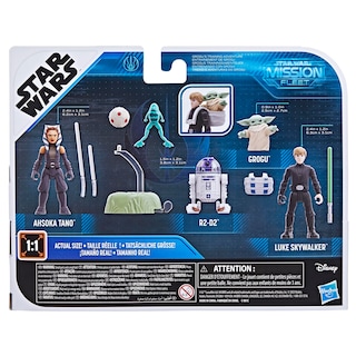 Foto 5 | Set De Figuras De Acción Star Wars Mission Fleet Grogu De 6,5 Cm Con 4 Figuras Y 7 Accesorios - Venta Internacional.