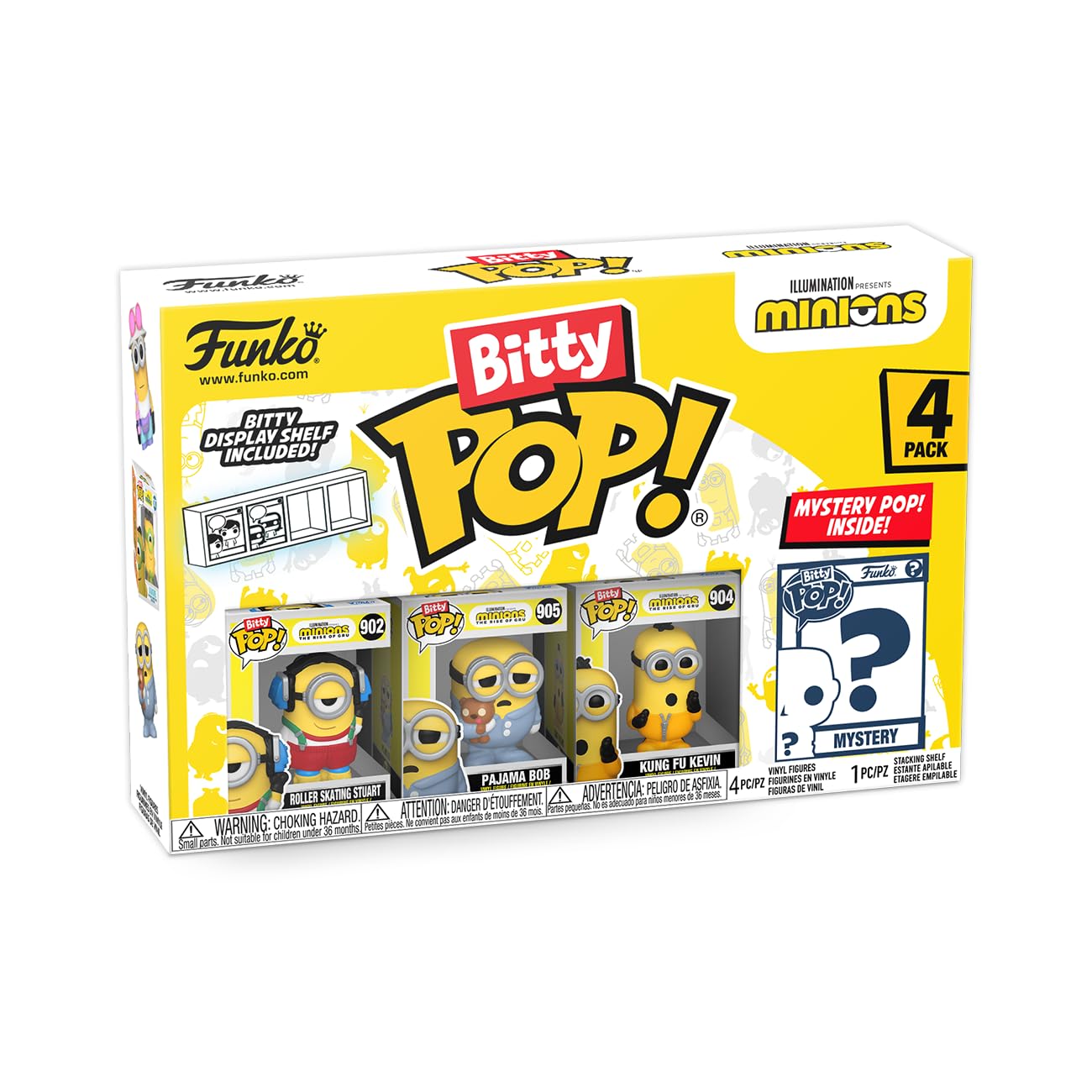 Foto 4 pulgar | Paquete De 4 Minijuguetes Coleccionables Funko Bitty Pop! Esbirros - Venta Internacional.