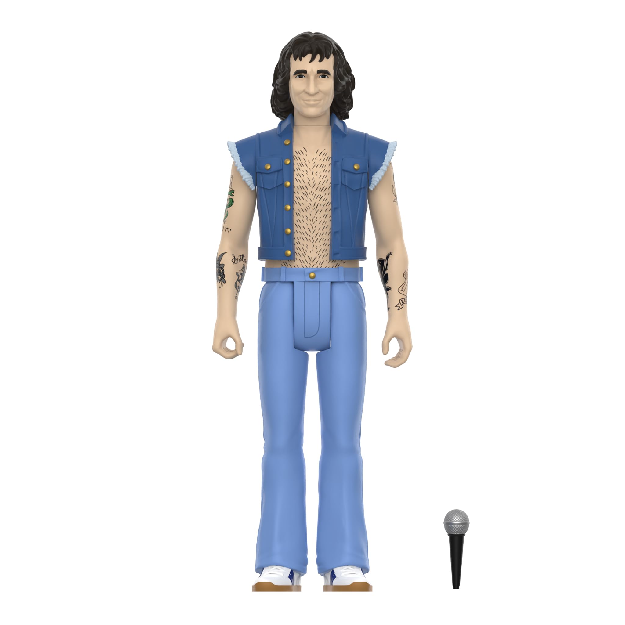 Foto 3 pulgar | Figura De Acción Super7 Bon Scott De 9,5 Cm Con Accesorio Classic Rock - Venta Internacional.