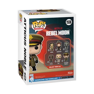 Foto 3 | Figura ¡Funko Pop! Películas de Netflix: Rebel Moon Atticus Noble - Venta Internacional