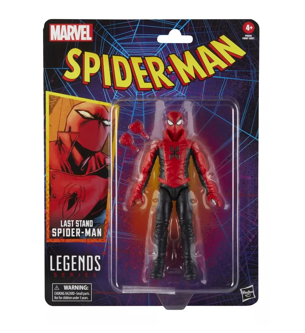 Foto 3 pulgar | Figura Acción De Last Stand Spiderman De Marvel +3 Años Rojo