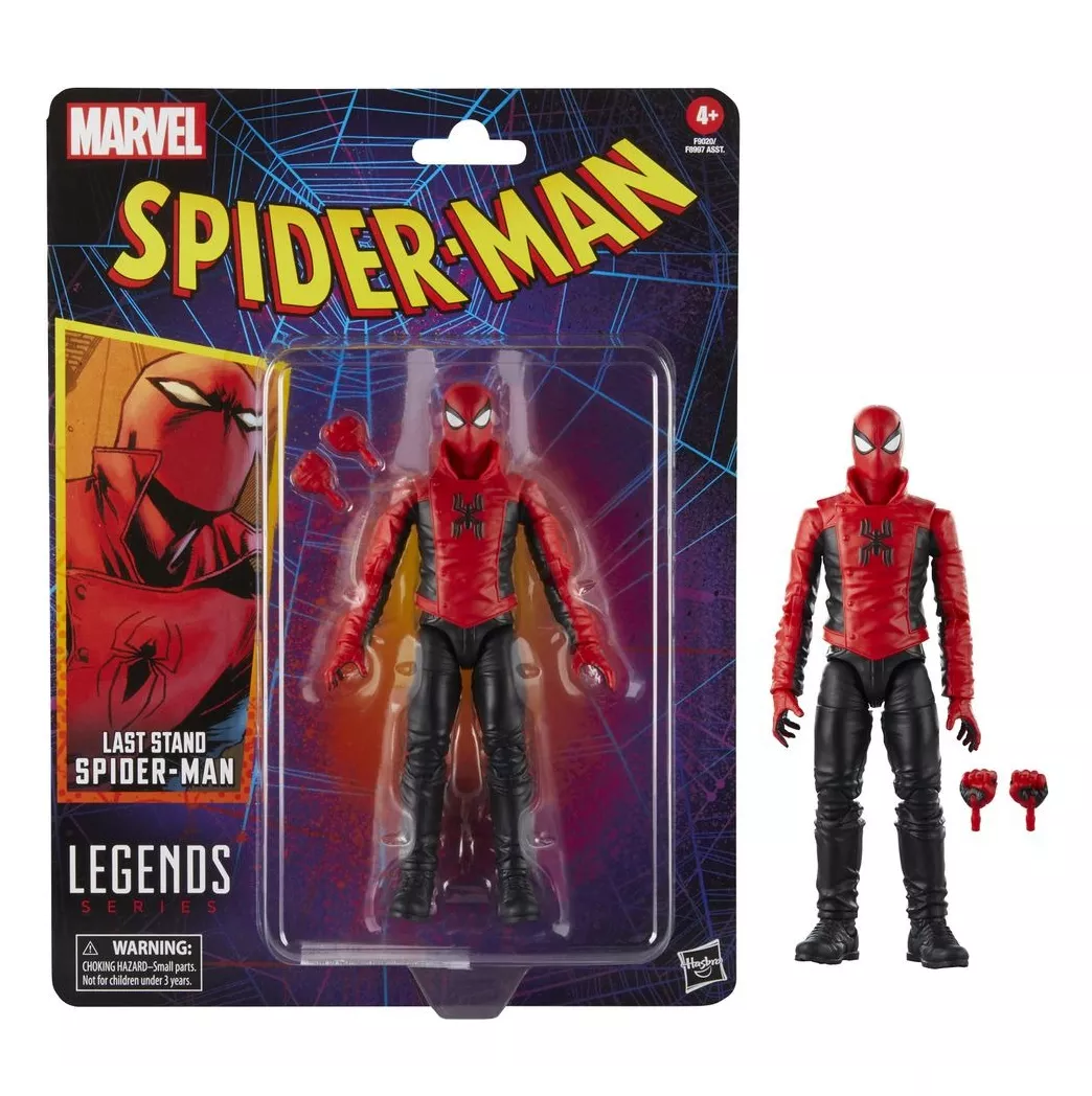Foto 4 pulgar | Figura Acción De Last Stand Spiderman De Marvel +3 Años Rojo