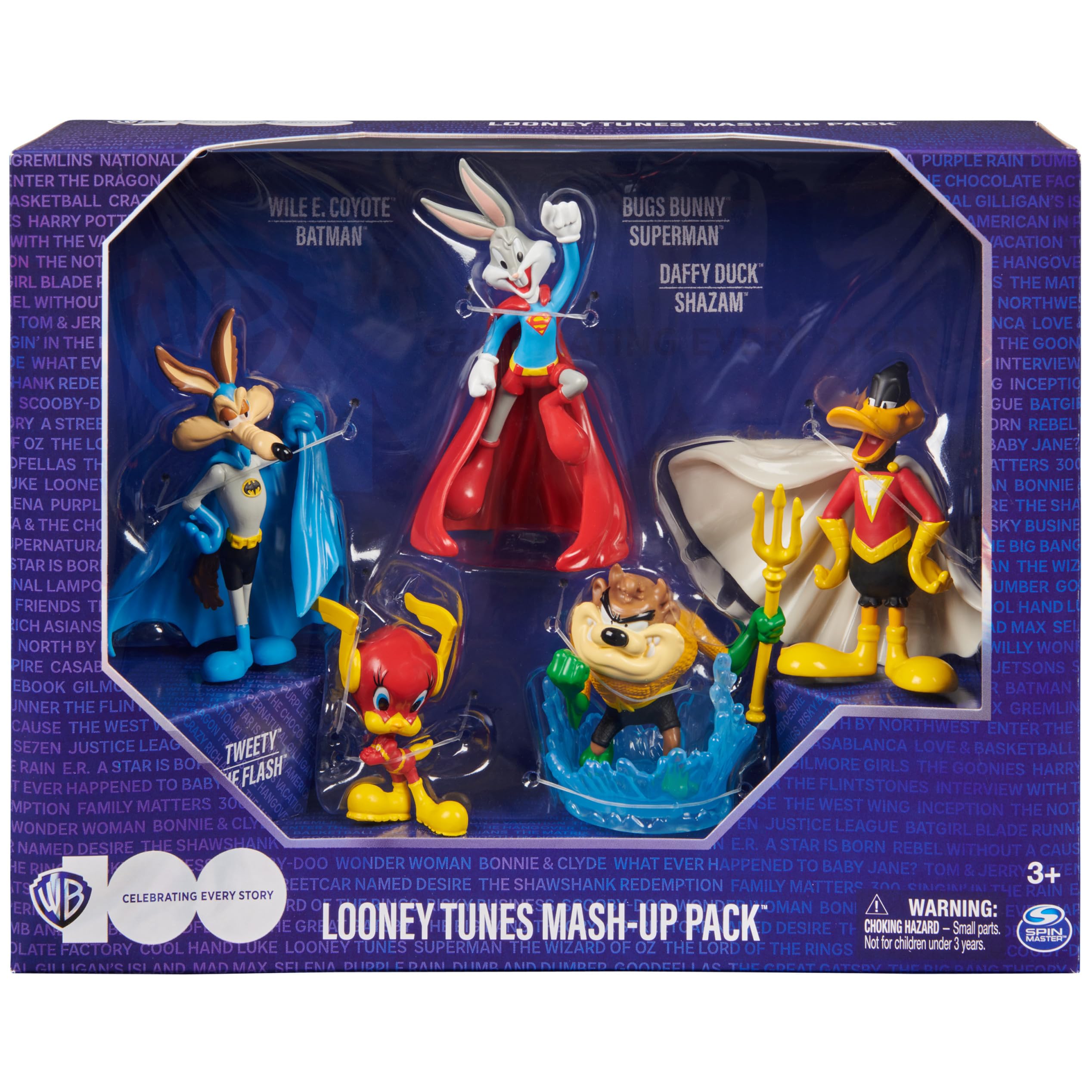 Foto 3 pulgar | Paquete De Mezclas De Looney Tunes De Toy Dc Comics, 5 Figuras De 10 Cm Para Niños - Venta Internacional.