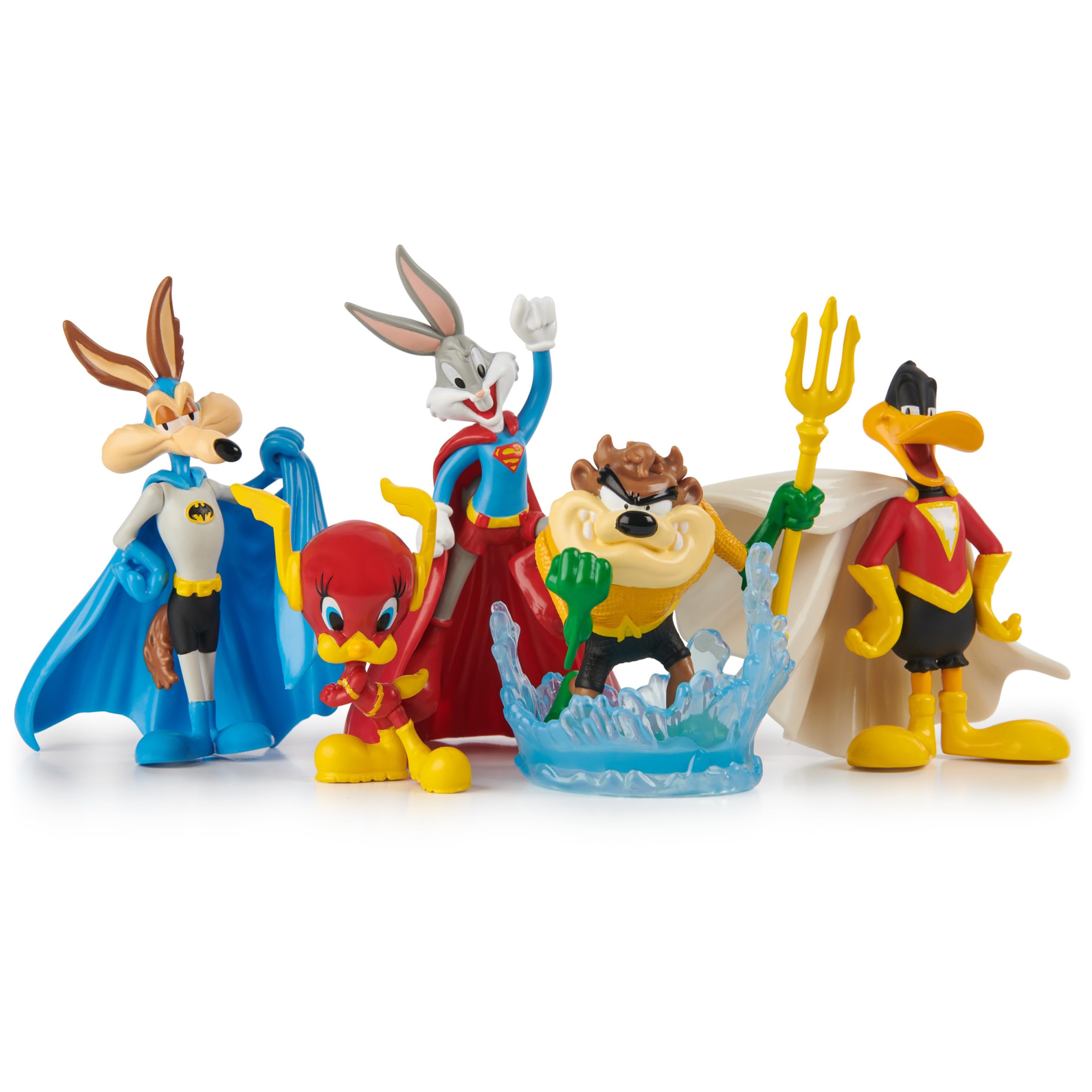 Foto 4 pulgar | Paquete De Mezclas De Looney Tunes De Toy Dc Comics, 5 Figuras De 10 Cm Para Niños - Venta Internacional.
